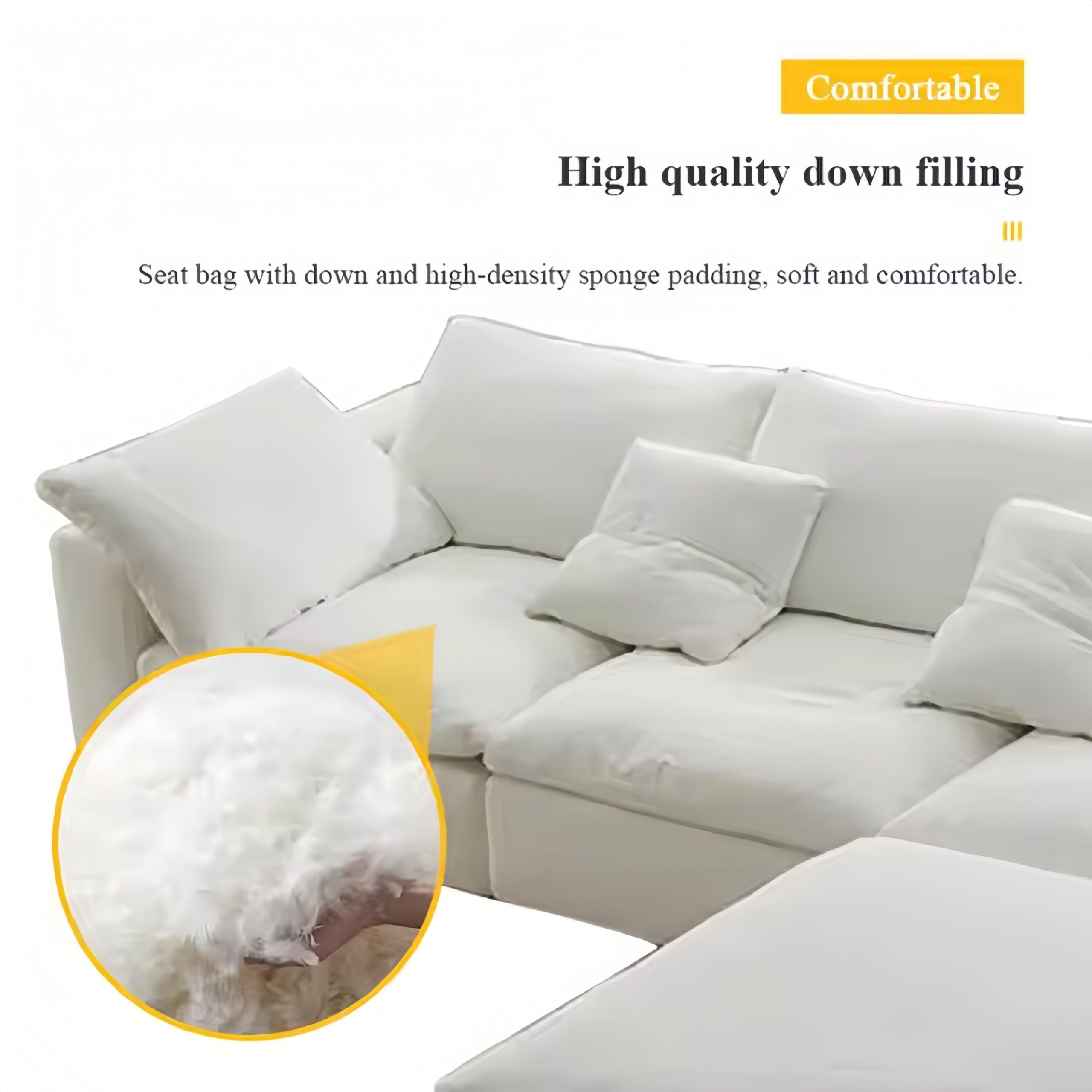 Vacuum compressed sofa Cop-8