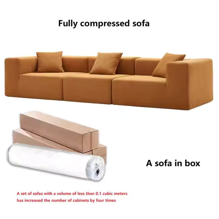 Vacuum compressed sofa Cop-2