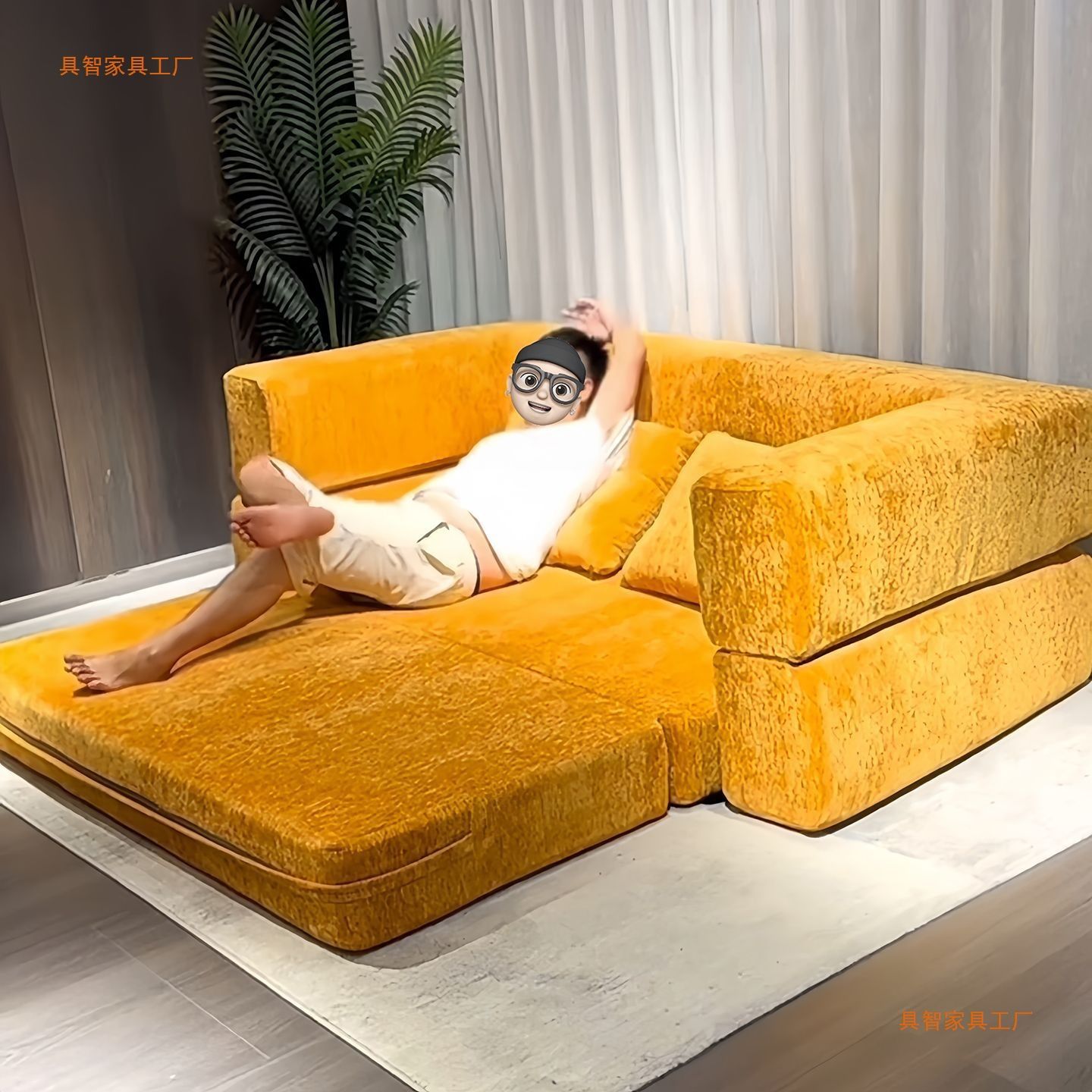 Vacuum compressed sofa Cop-20