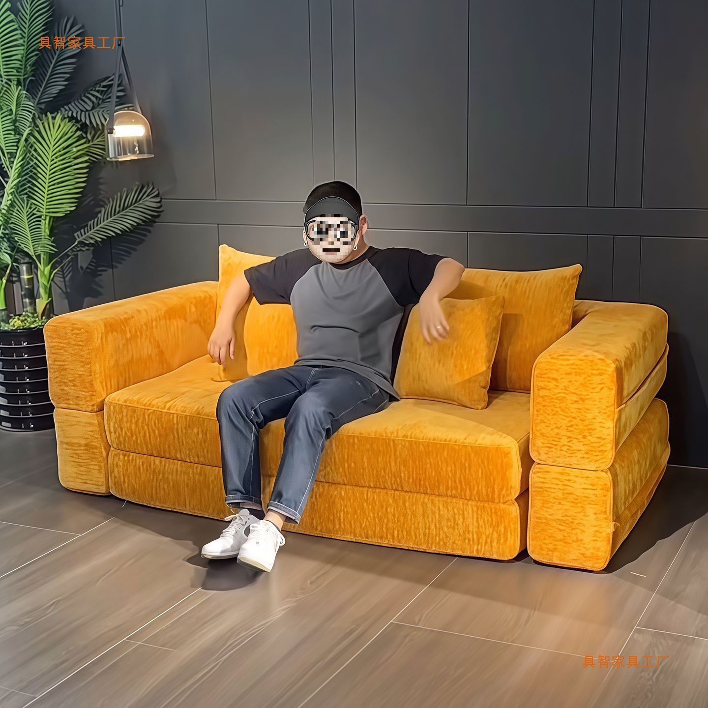 Vacuum compressed sofa Cop-20